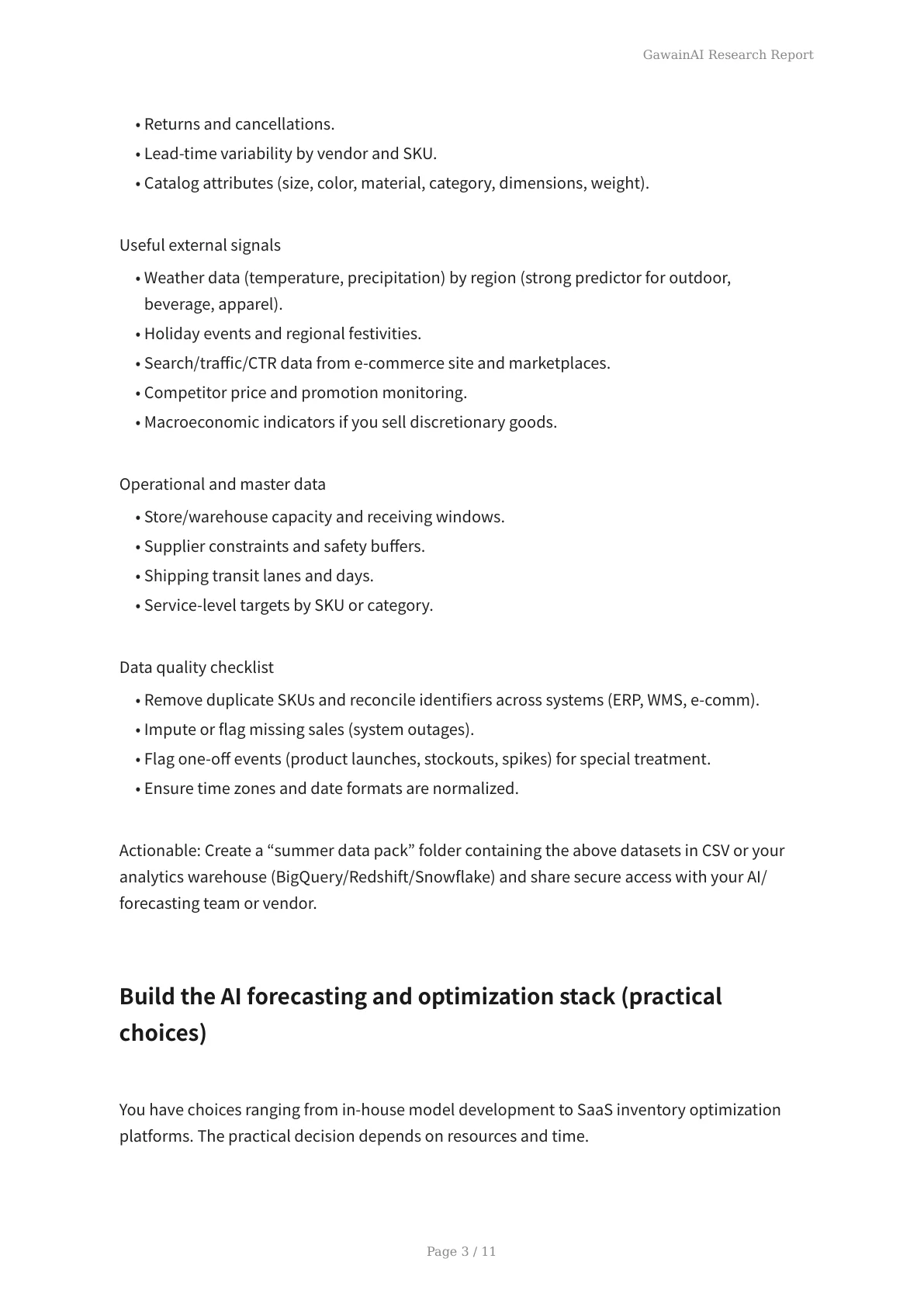 AI-Powered Inventory Optimization: Preparing for the Summer Sales Rush - Page 3