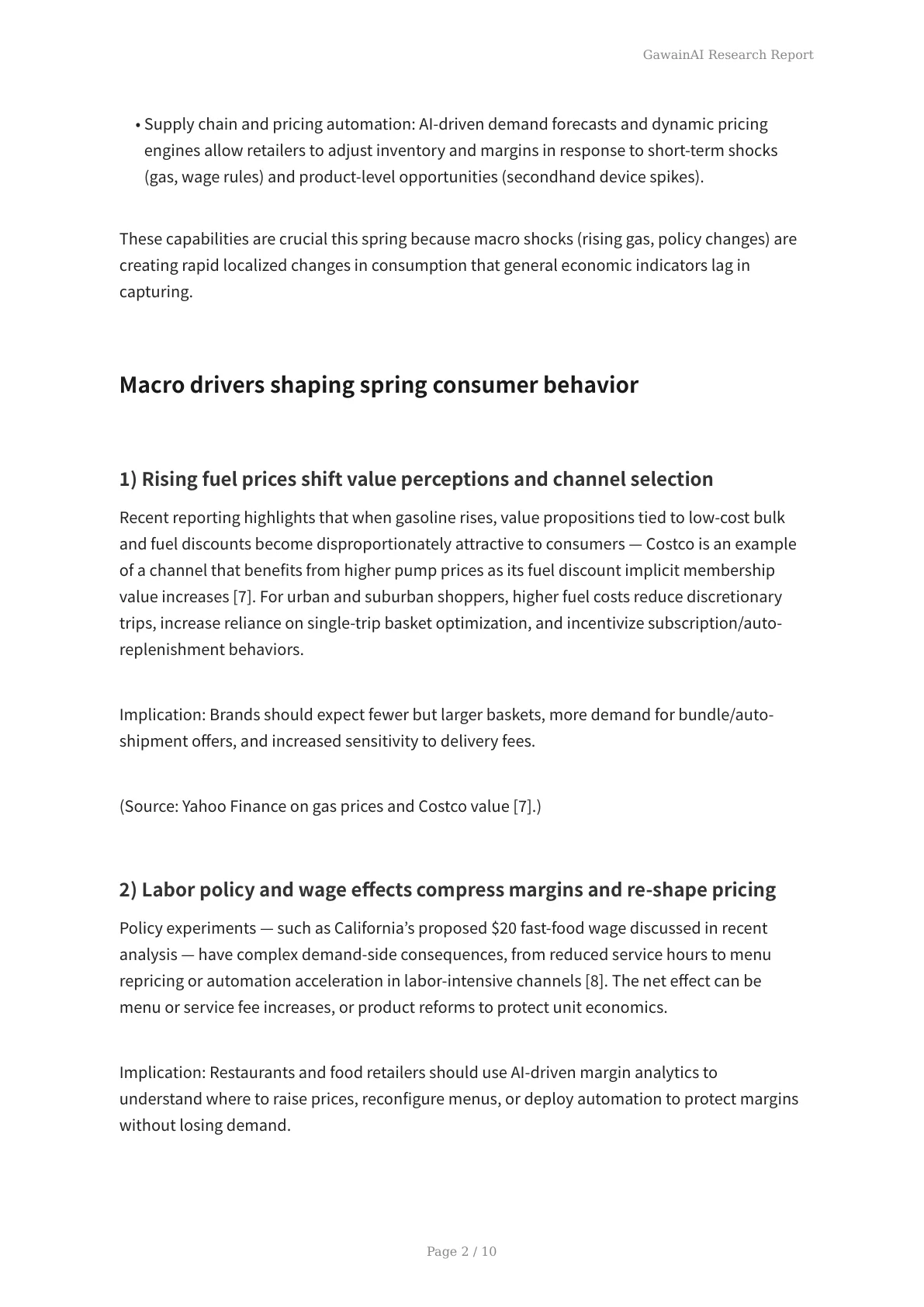 Decoding Spring 2026 Consumer Trends with AI Insights - Page 2