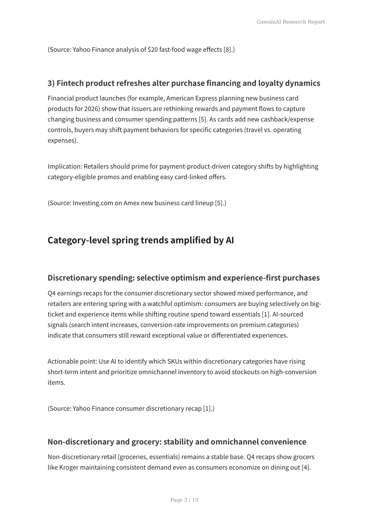 Decoding Spring 2026 Consumer Trends with AI Insights - Page 3