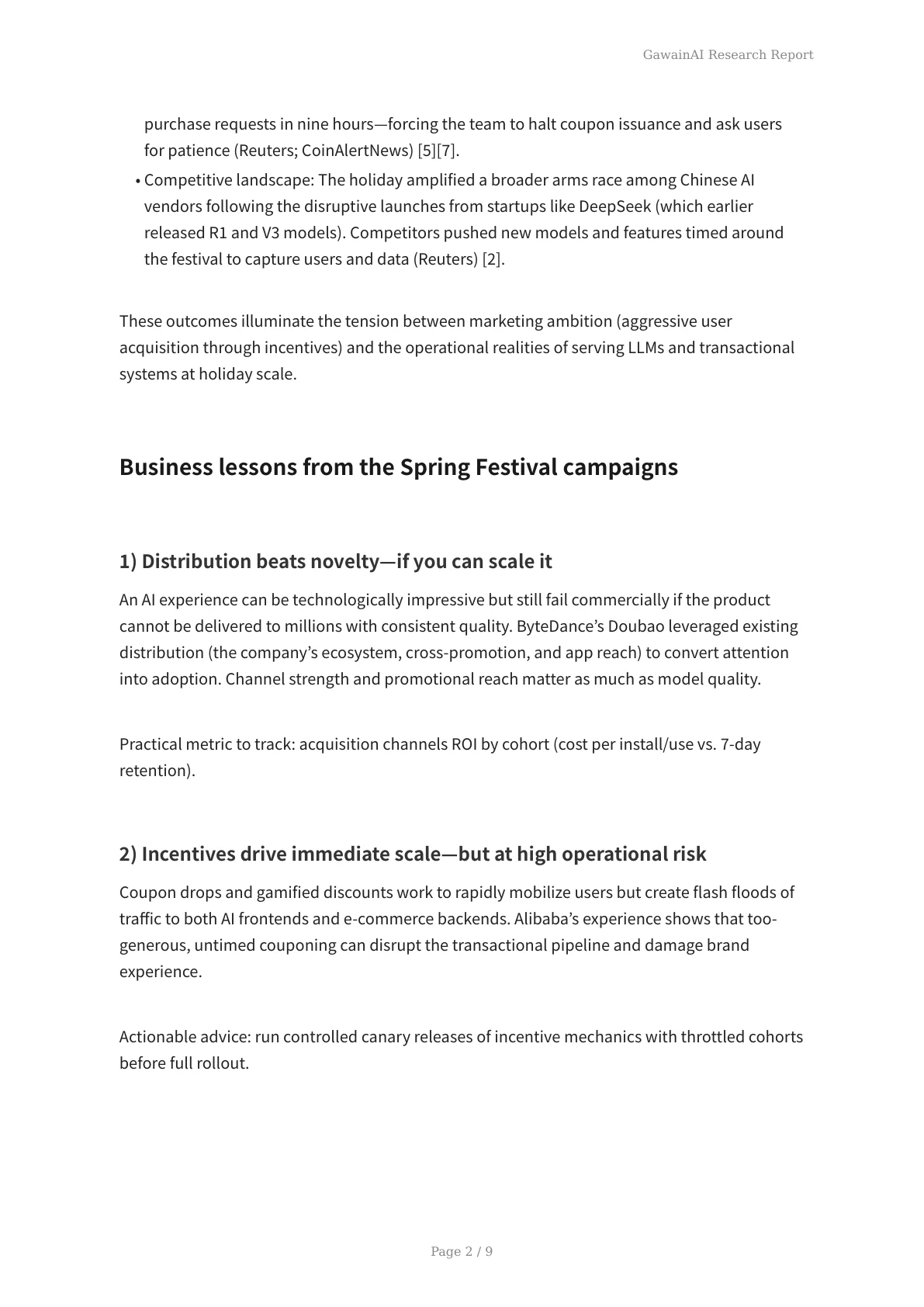 Harnessing AI Chatbots for Spring Campaigns: Lessons from the 2026 Lunar New Year - Page 2