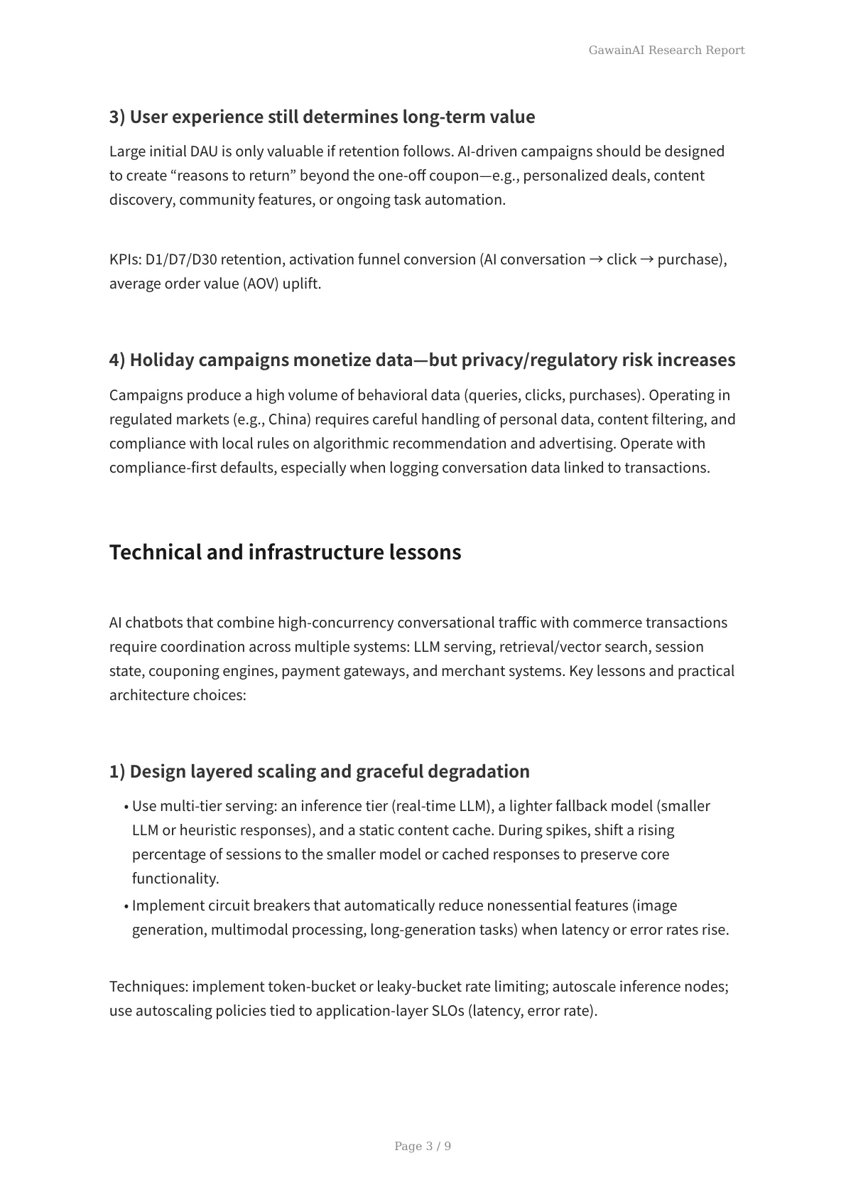 Harnessing AI Chatbots for Spring Campaigns: Lessons from the 2026 Lunar New Year - Page 3