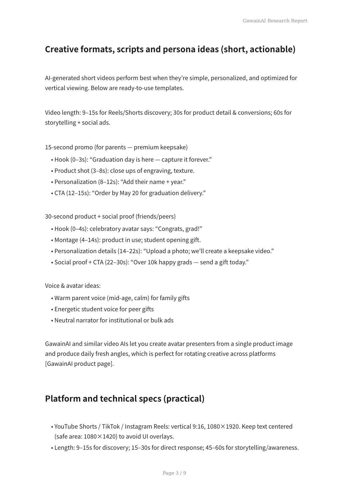 Spring 2026: The Complete Guide to Using AI Video to Dominate Graduation and School-Entry Gift E‑Commerce - Page 3